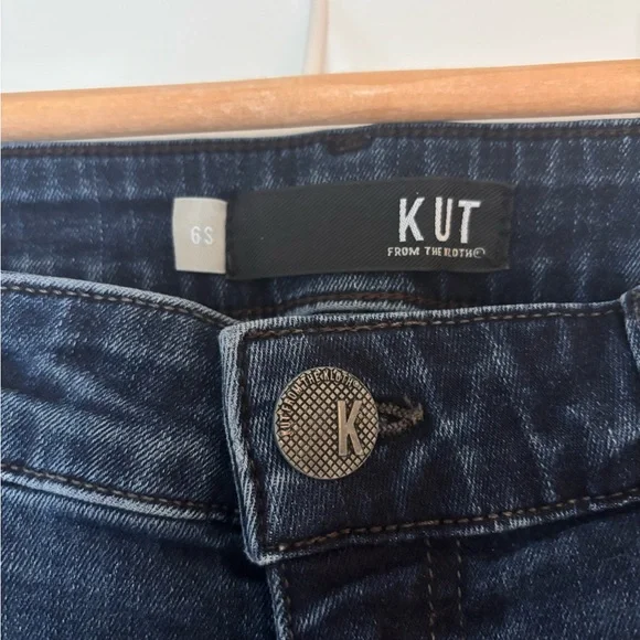 Kut from the Kloth Dark Blue Flare Jeans - Picture 3 of 3